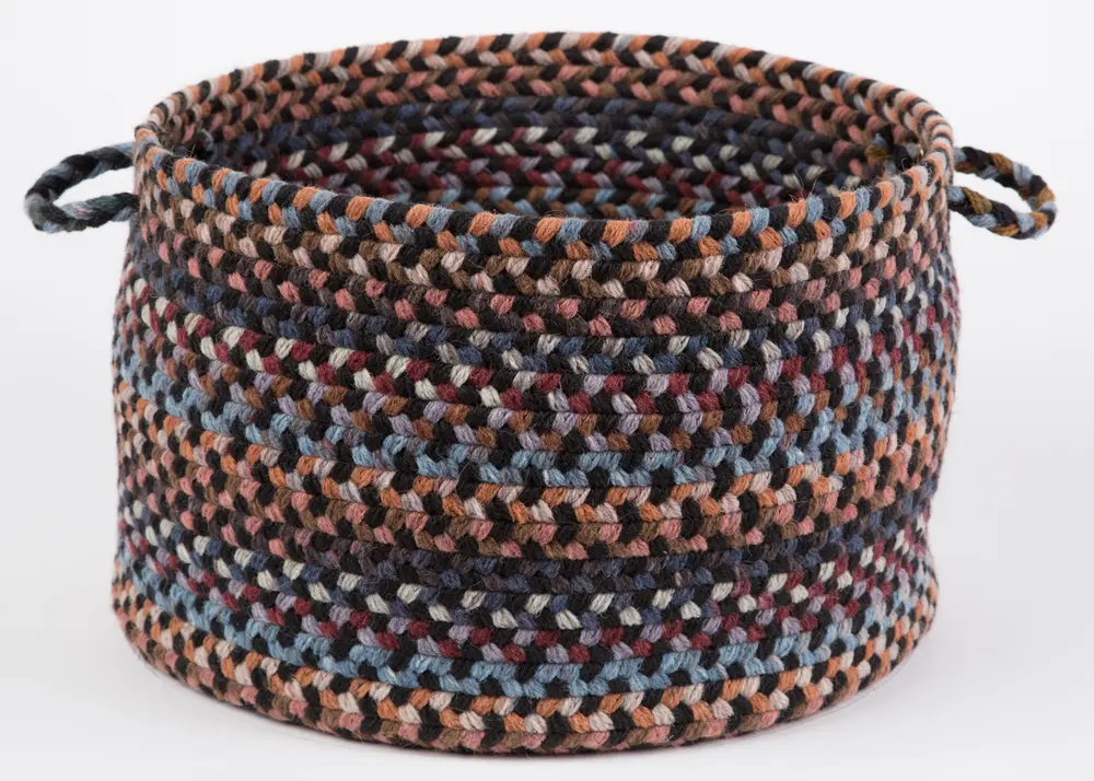 Astoria Braided Area Rugs Black Rock