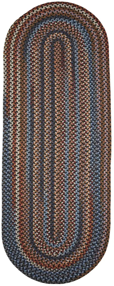Astoria Braided Area Rugs Black Rock
