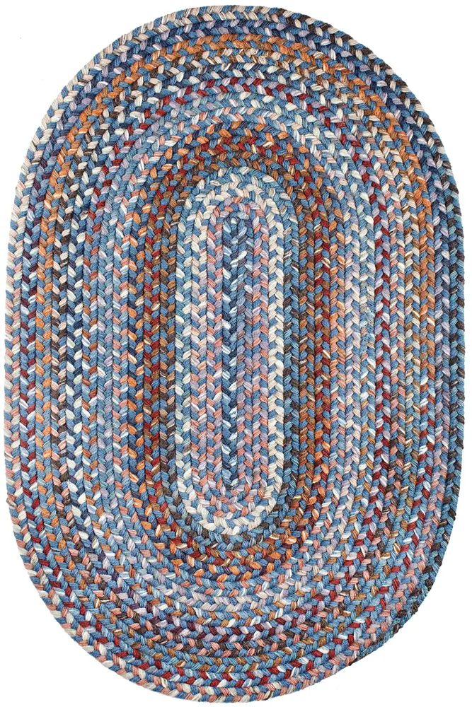 Astoria Braided Area Rugs Blue Dragon