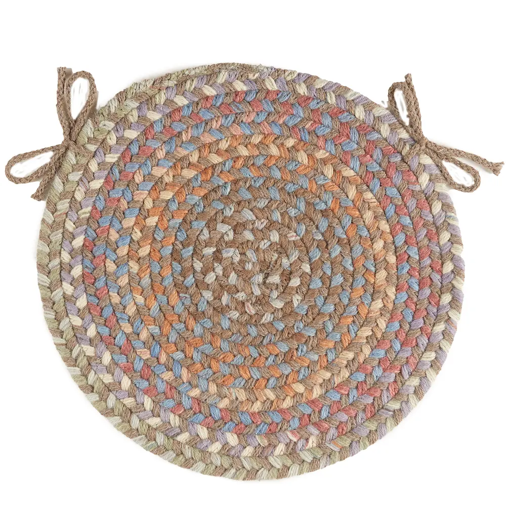 Bar Harbor Braided Area Rugs Mocha