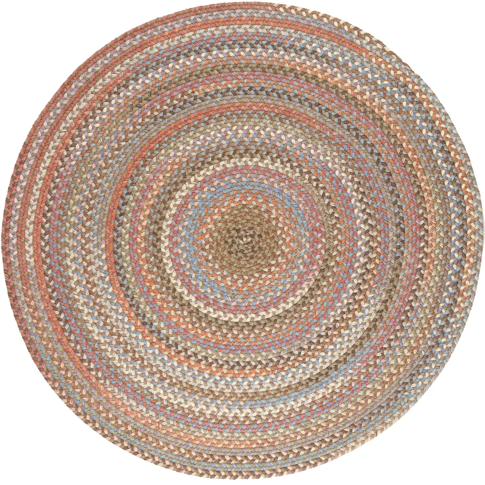 Bar Harbor Braided Area Rugs Mocha