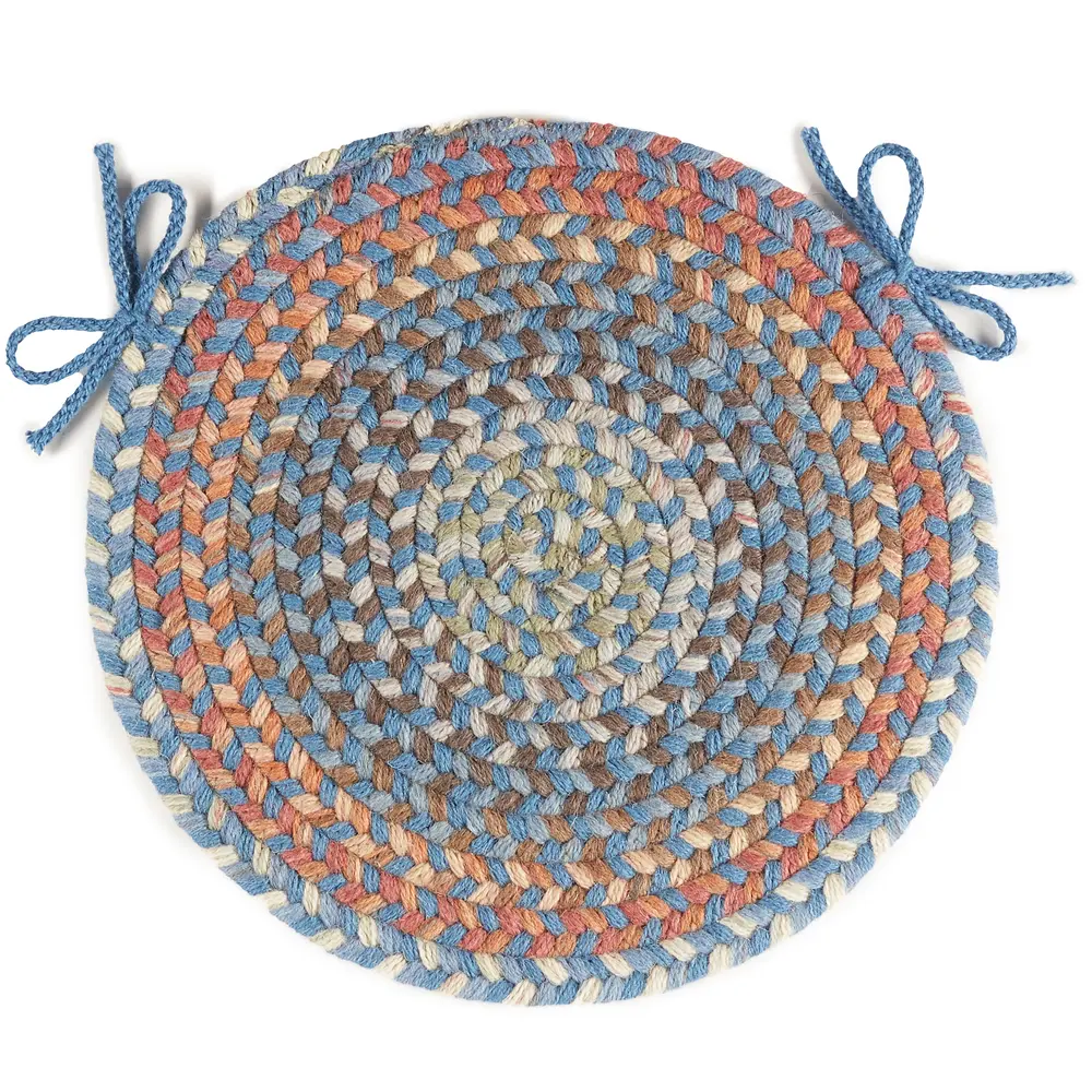 Bar Harbor Braided Area Rugs Bluestone