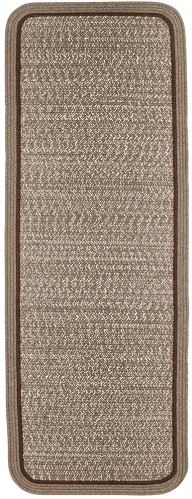 Casual Comfort Braided Area Rugs Mocha