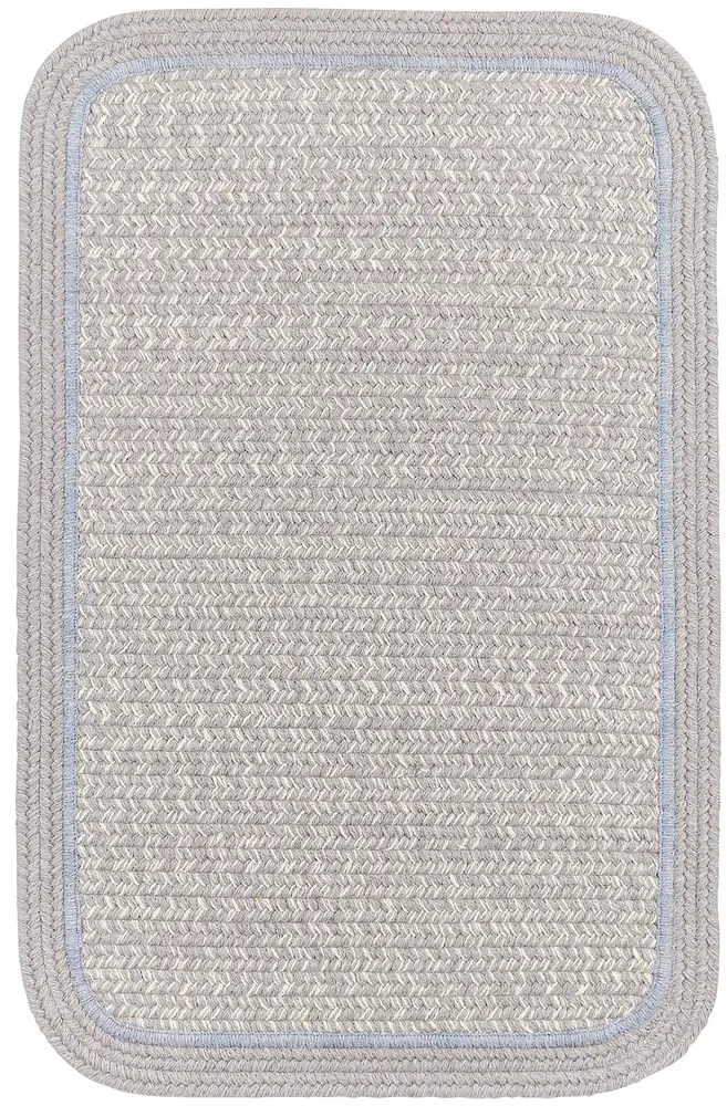 Casual Comfort Braided Area Rugs Silvermist