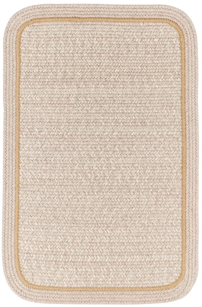 Casual Comfort Braided Area Rugs Sesame