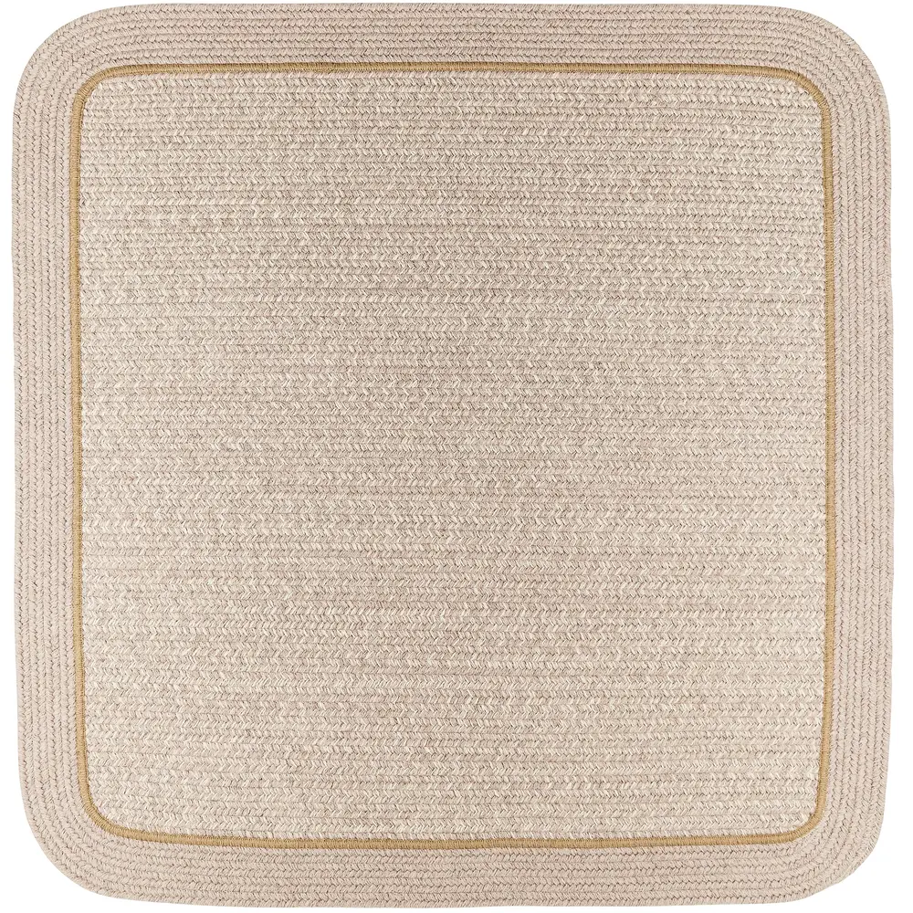 Casual Comfort Braided Area Rugs Sesame