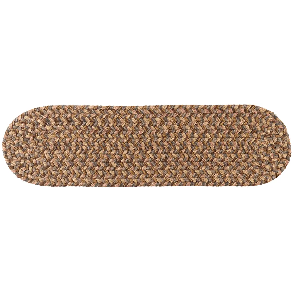 Camden Braided Area Rugs Shades of Brown