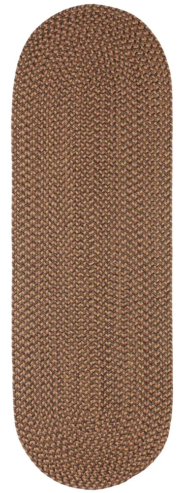 Camden Braided Area Rugs Shades of Brown