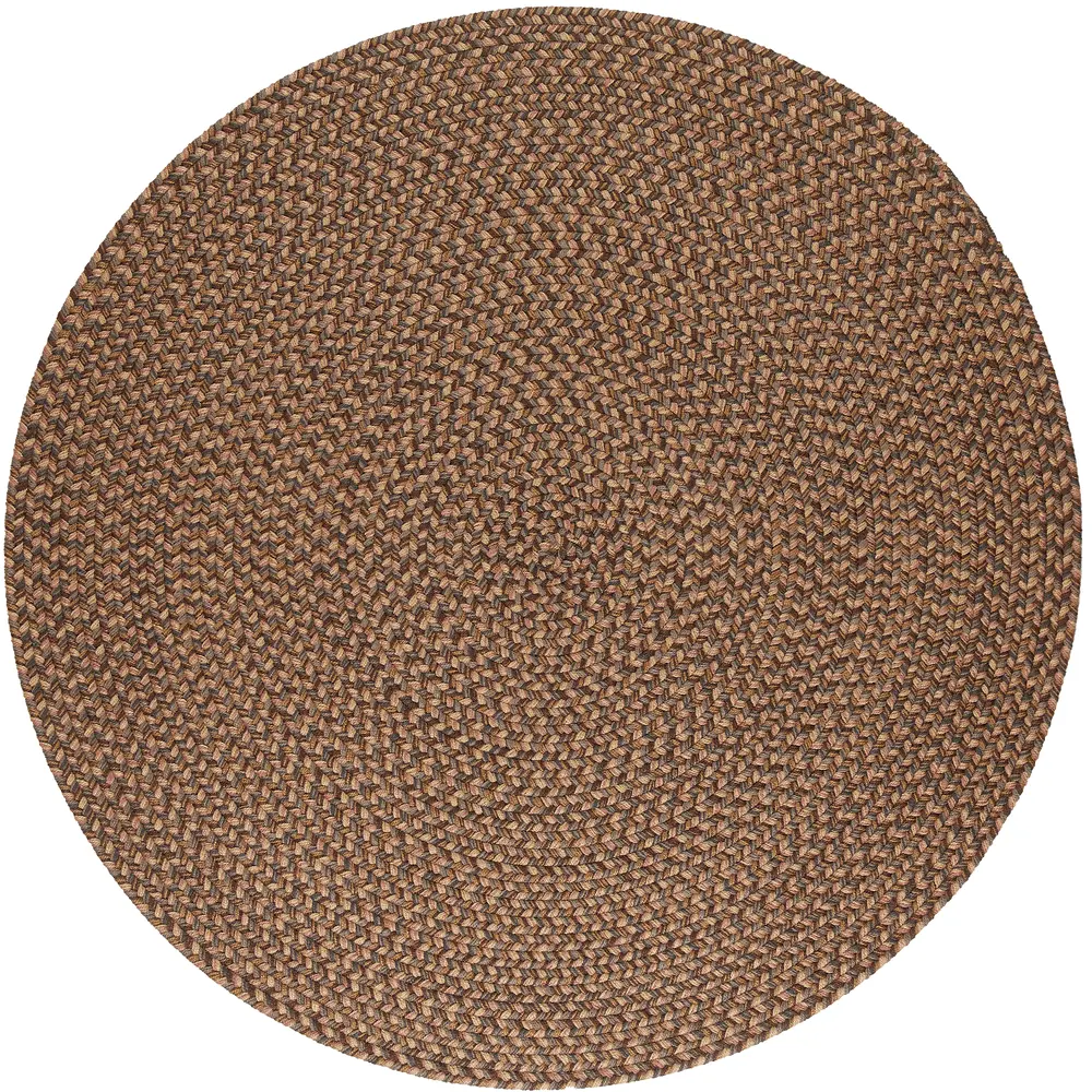 Camden Braided Area Rugs Shades of Brown