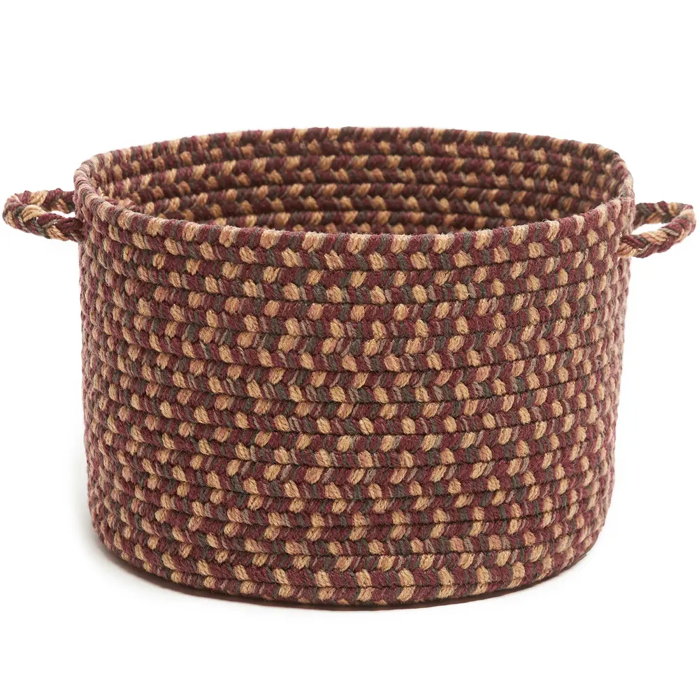 Camden Braided Area Rugs Garnet