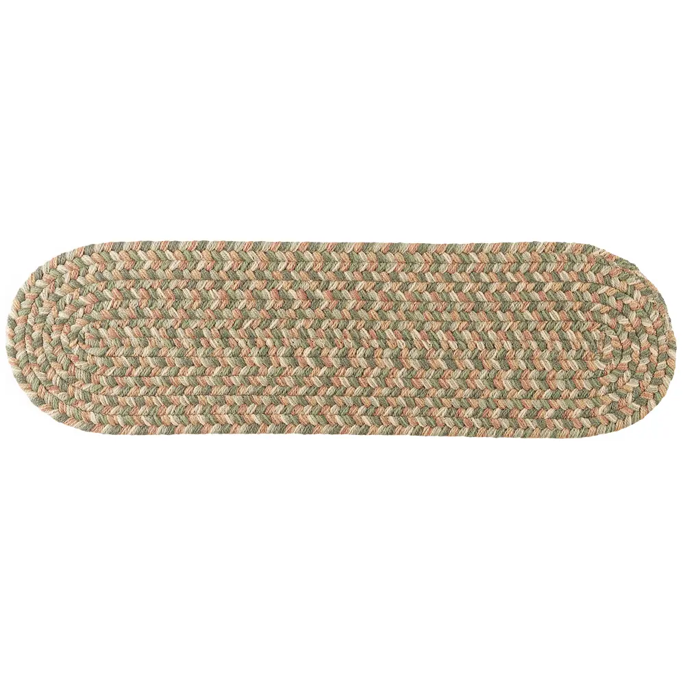 Camden Braided Area Rugs Basil