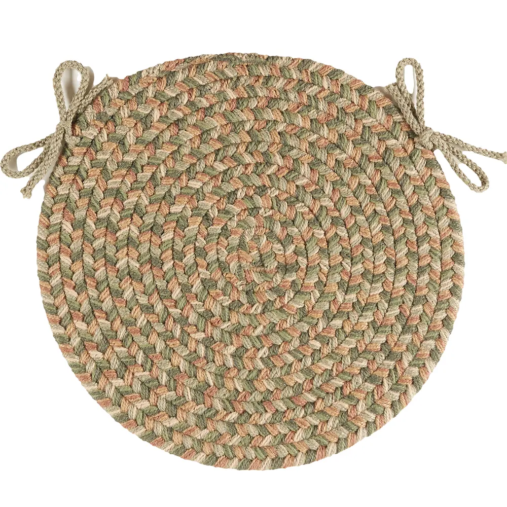 Camden Braided Area Rugs Basil