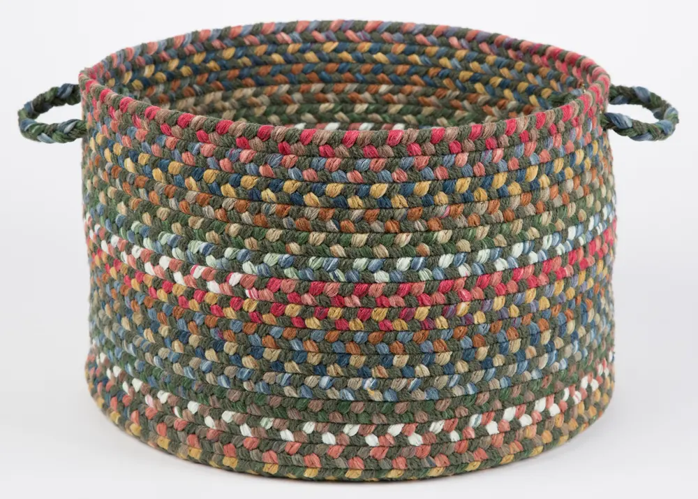 Country Jewel Braided Area Rugs Emerald