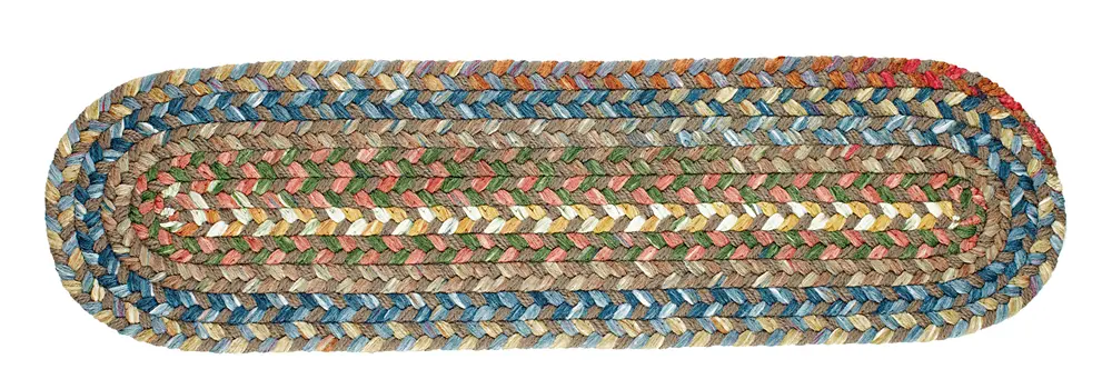 Country Jewel Braided Area Rugs Bronze