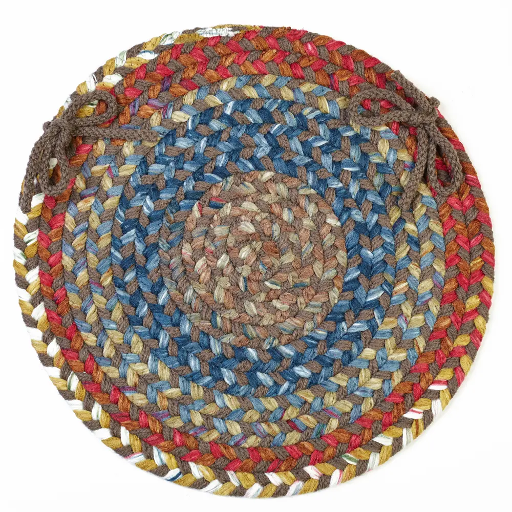 Country Jewel Braided Area Rugs Bronze