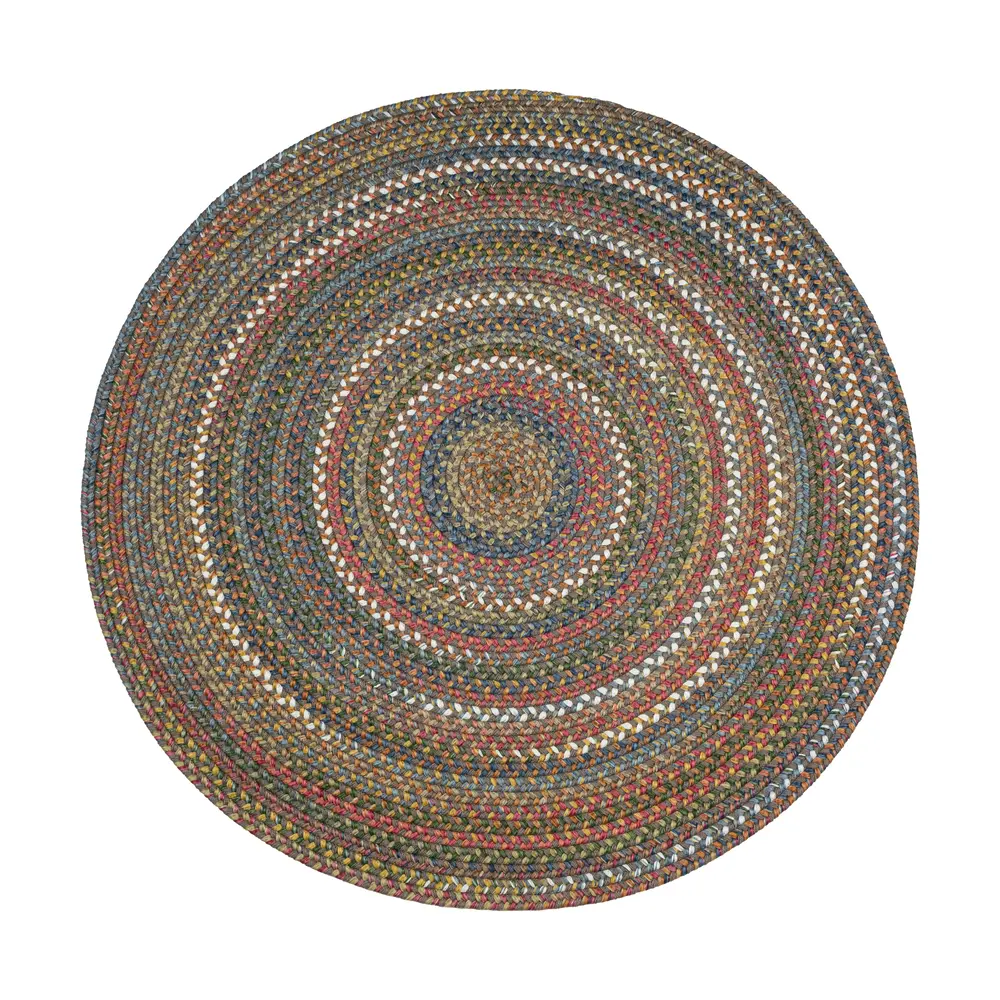Country Jewel Braided Area Rugs Bronze