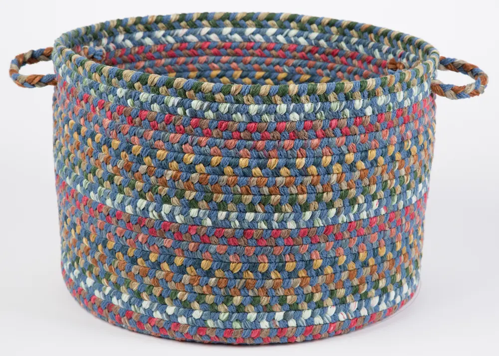 Country Jewel Braided Area Rugs Sapphire