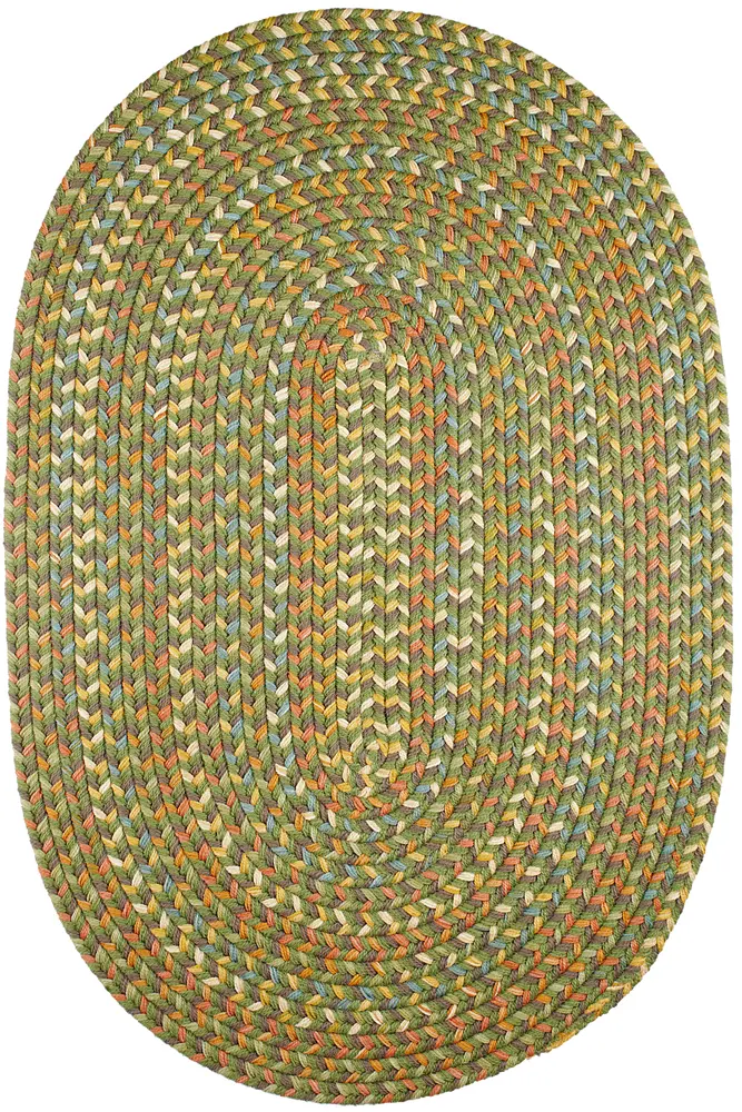 Cypress Braided Area Rugs Olive