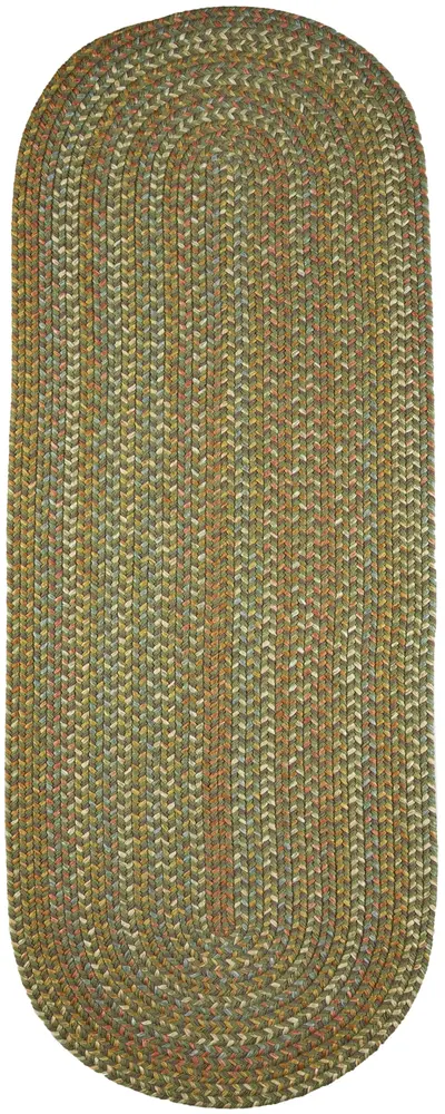 Cypress Braided Area Rugs Olive