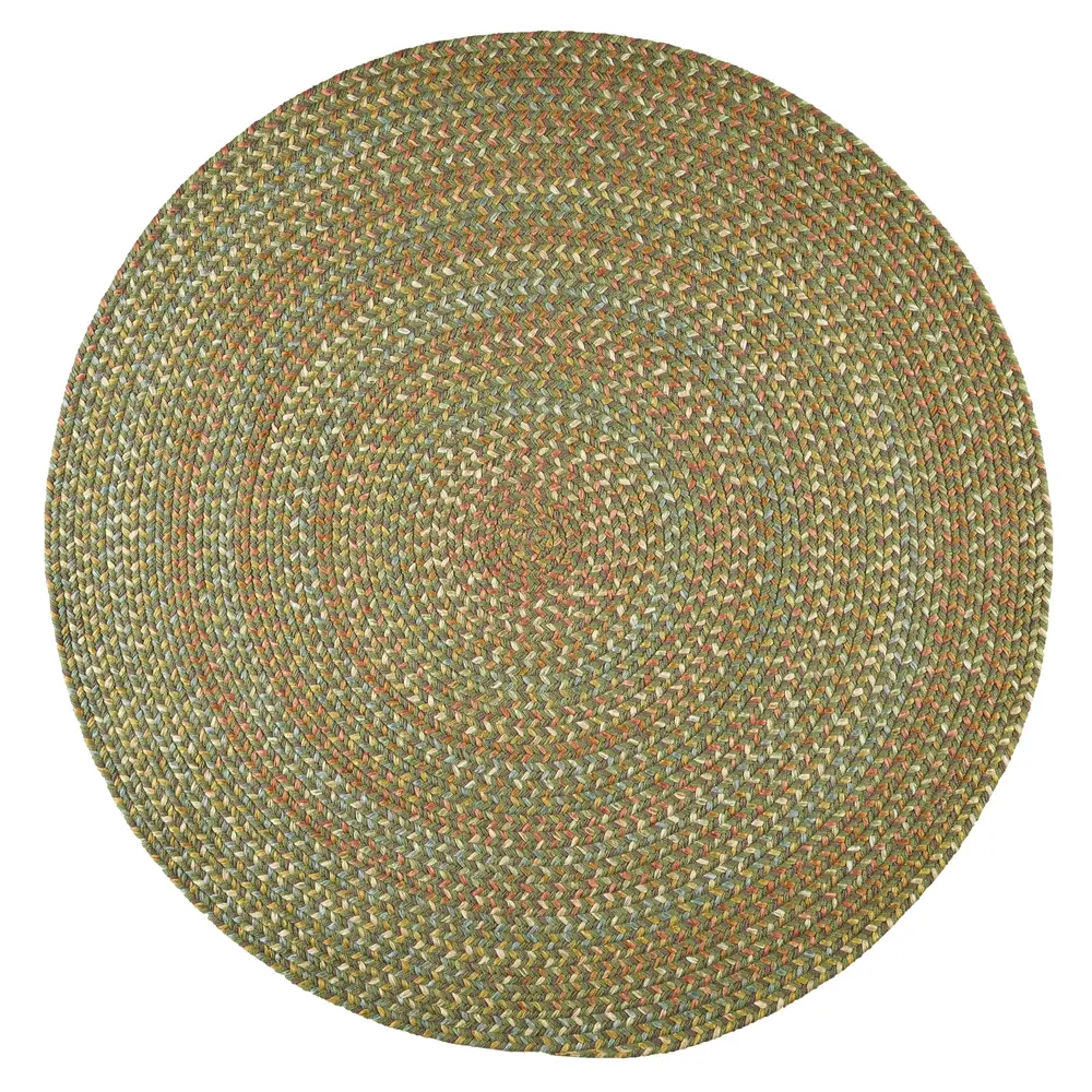 Cypress Braided Area Rugs Olive
