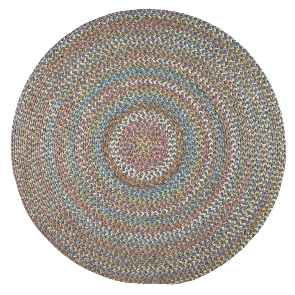 Cypress Braided Area Rugs Marina Blue