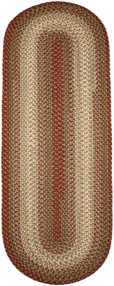 Easy Living Braided Area Rugs Warm Earth