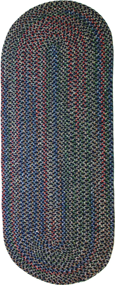 Katie Braided Area Rugs Navy