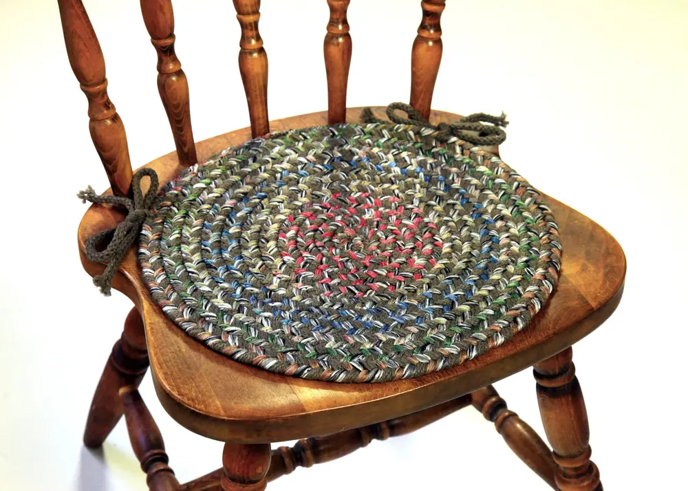 Katie Braided Area Rugs Dk Taupe