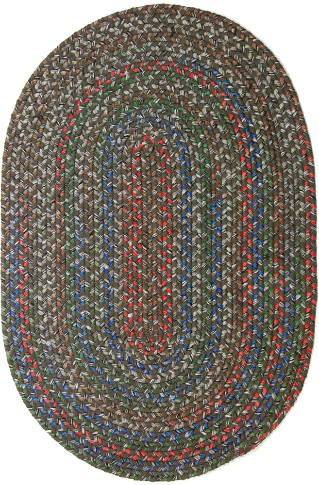 Katie Braided Area Rugs Dk Taupe