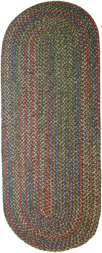 Katie Braided Area Rugs Dk Taupe