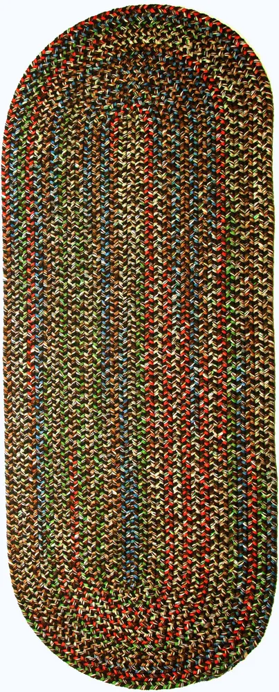 Katie Braided Area Rugs Brown