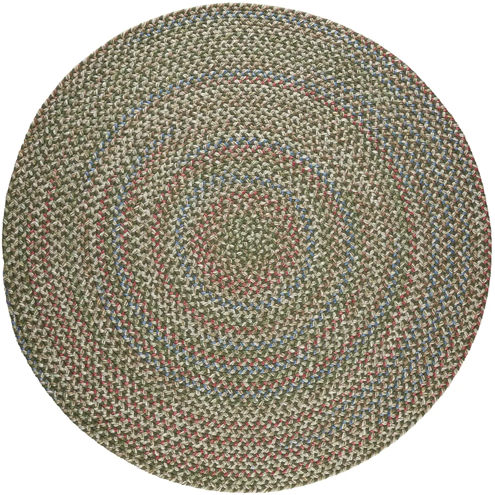 Katie Braided Area Rugs Sage