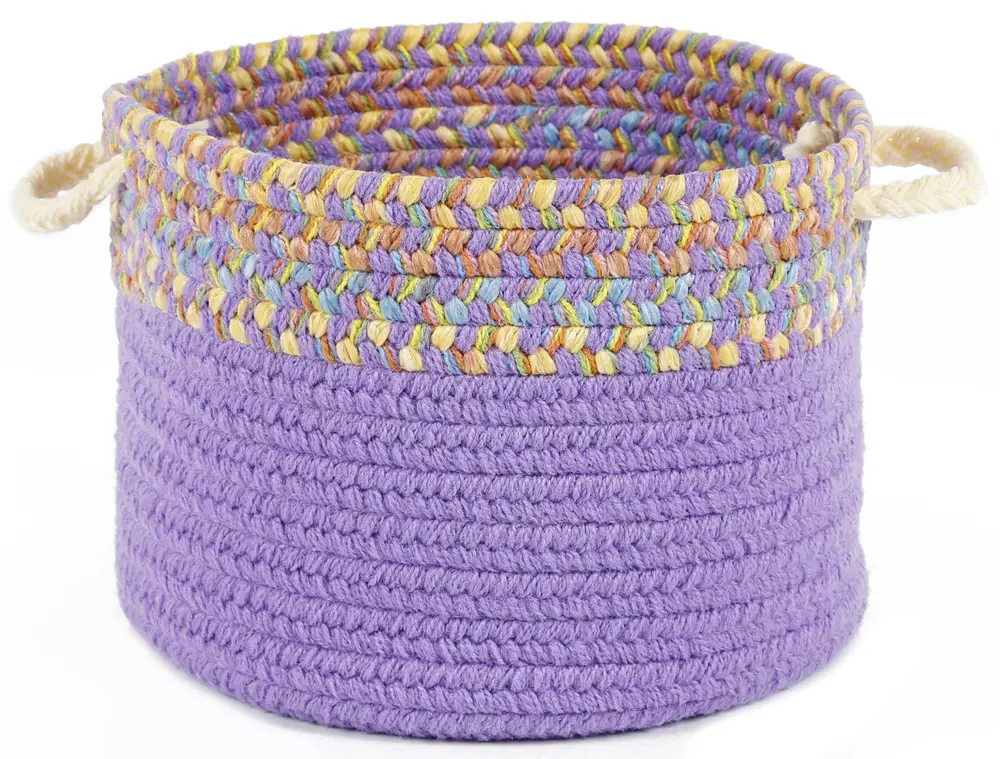 Kids' Isle Braided Area Rugs Violet