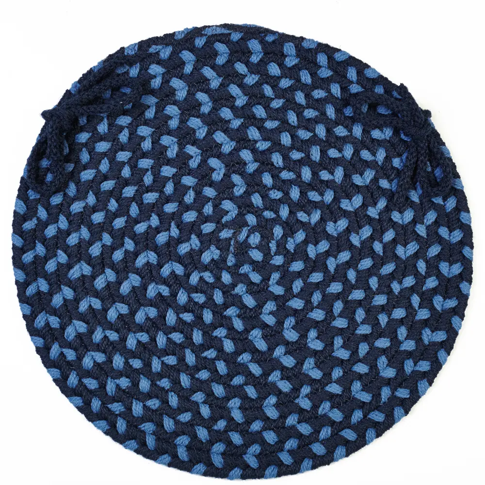 Manhattan Braided Area Rugs Evening Sky