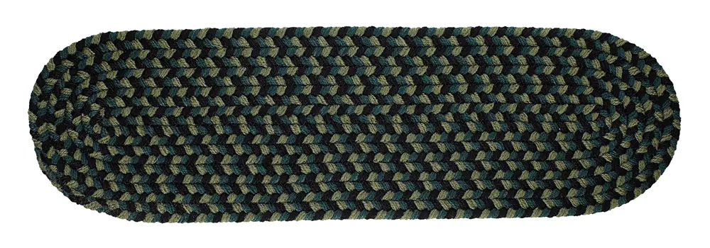 Mayflower Braided Area Rugs Verdant / Spruce