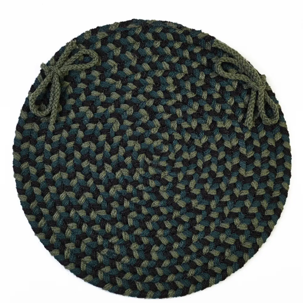 Mayflower Braided Area Rugs Verdant / Spruce