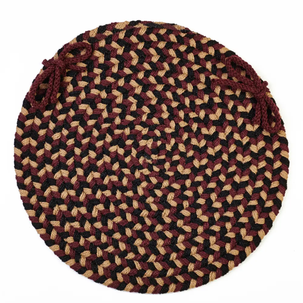 Mayflower Braided Area Rugs Sangria