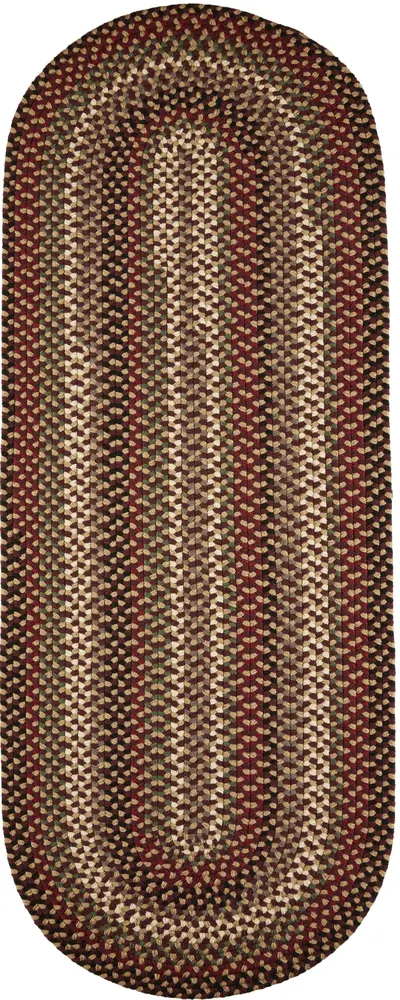 Mayflower Braided Area Rugs Sangria