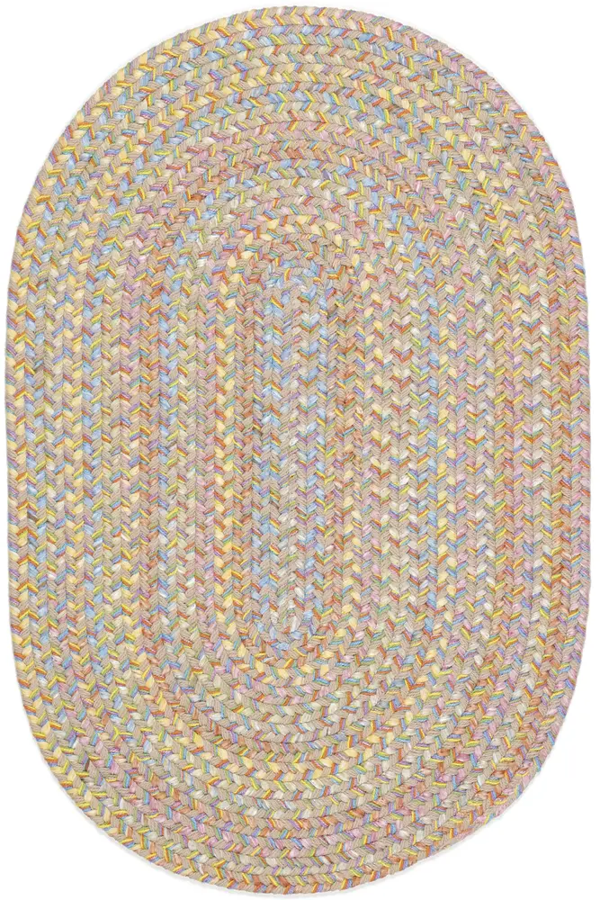 Playtime Braided Area Rugs SandBeige