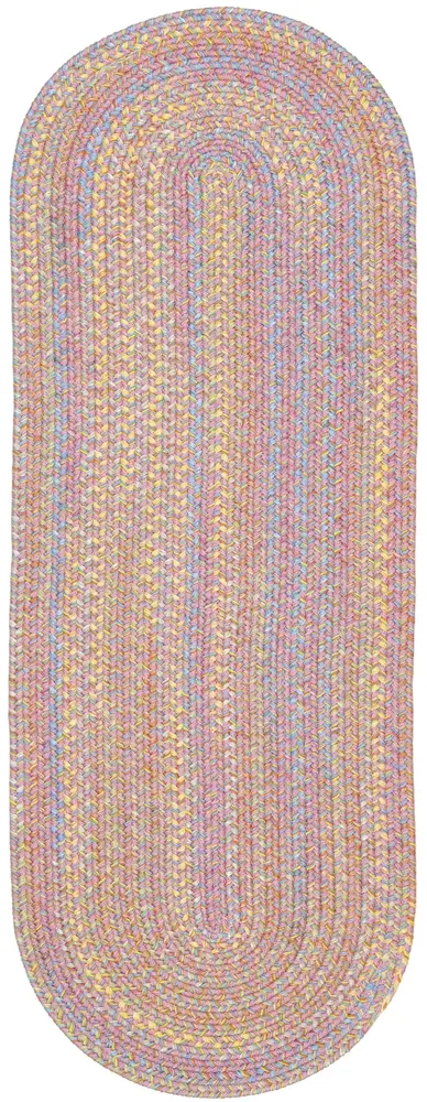 Playtime Braided Area Rugs Pink
