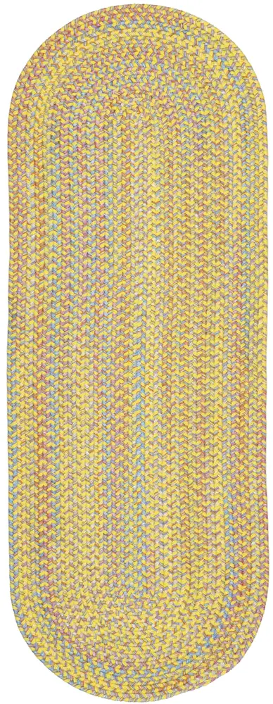 Playtime Braided Area Rugs Yellow