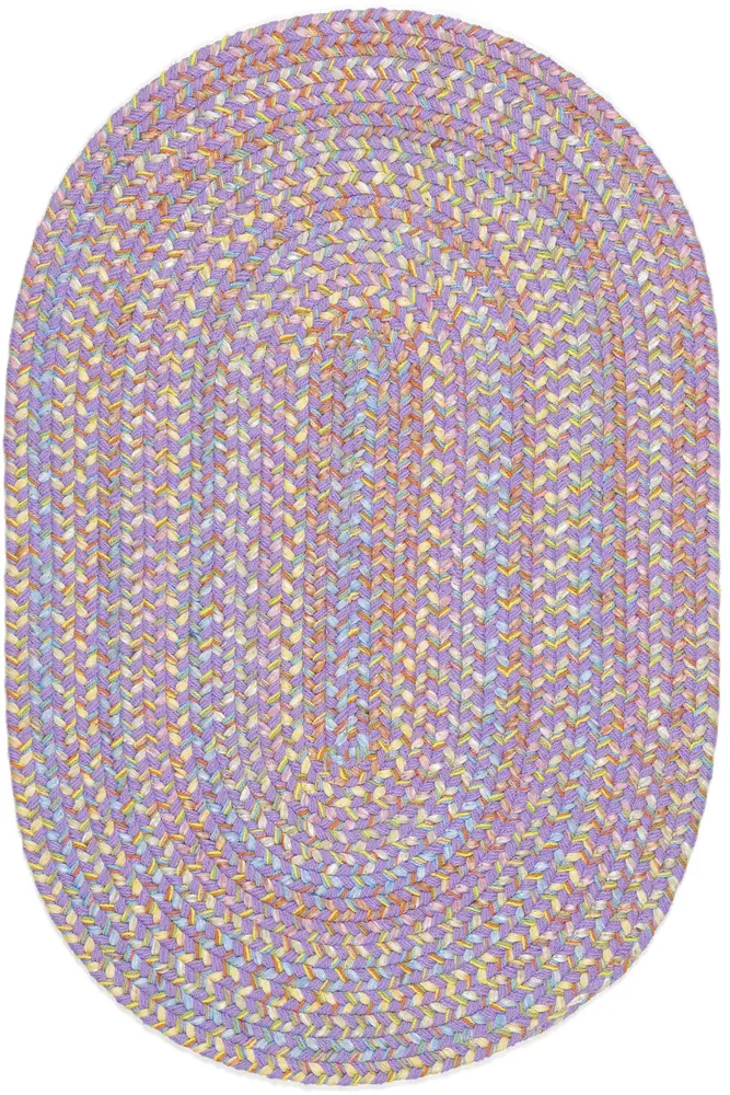 Playtime Braided Area Rugs Violet