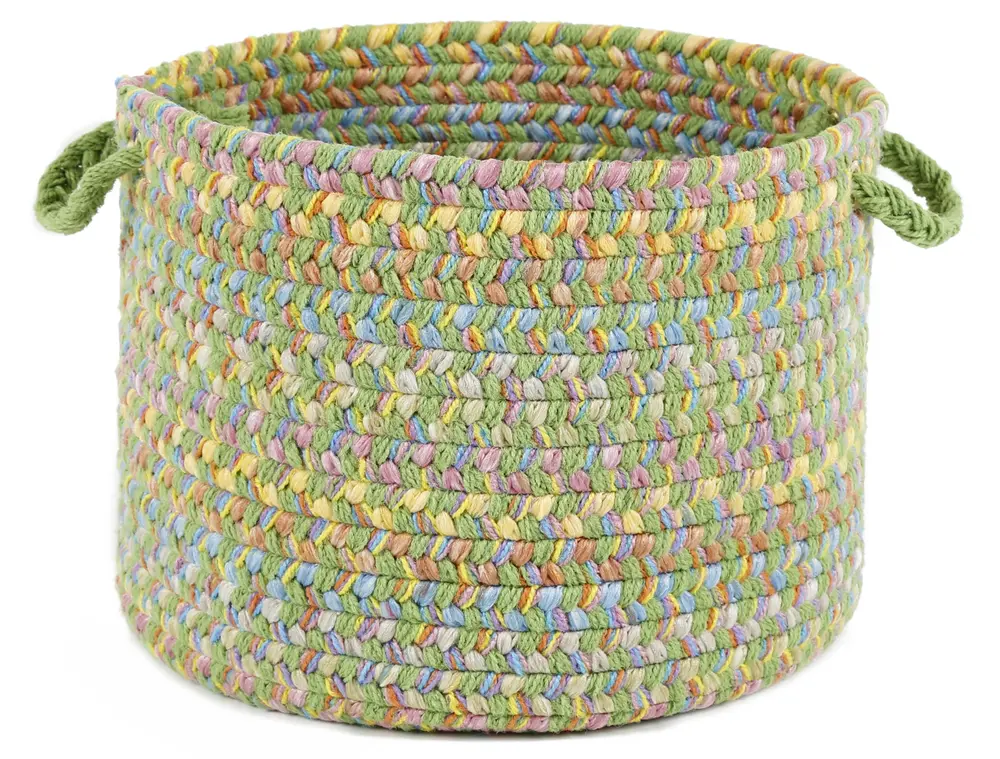 Playtime Braided Area Rugs Lime