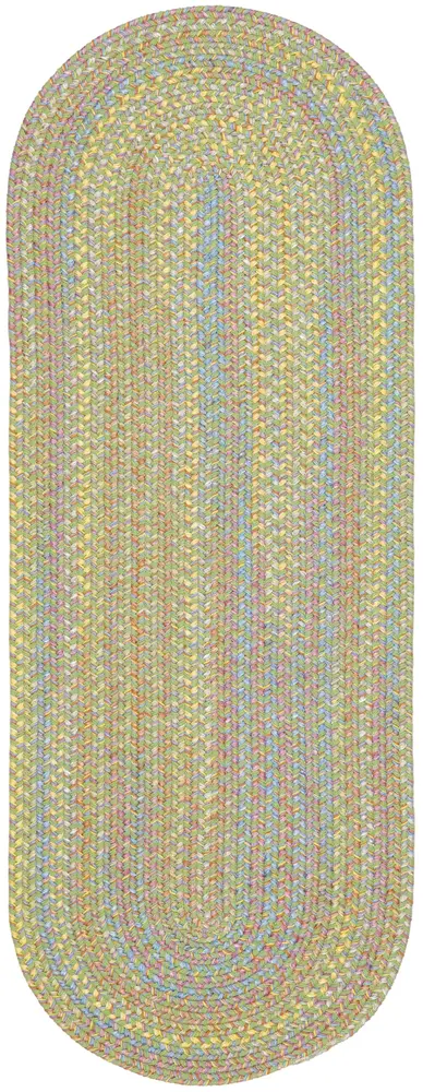 Playtime Braided Area Rugs Lime
