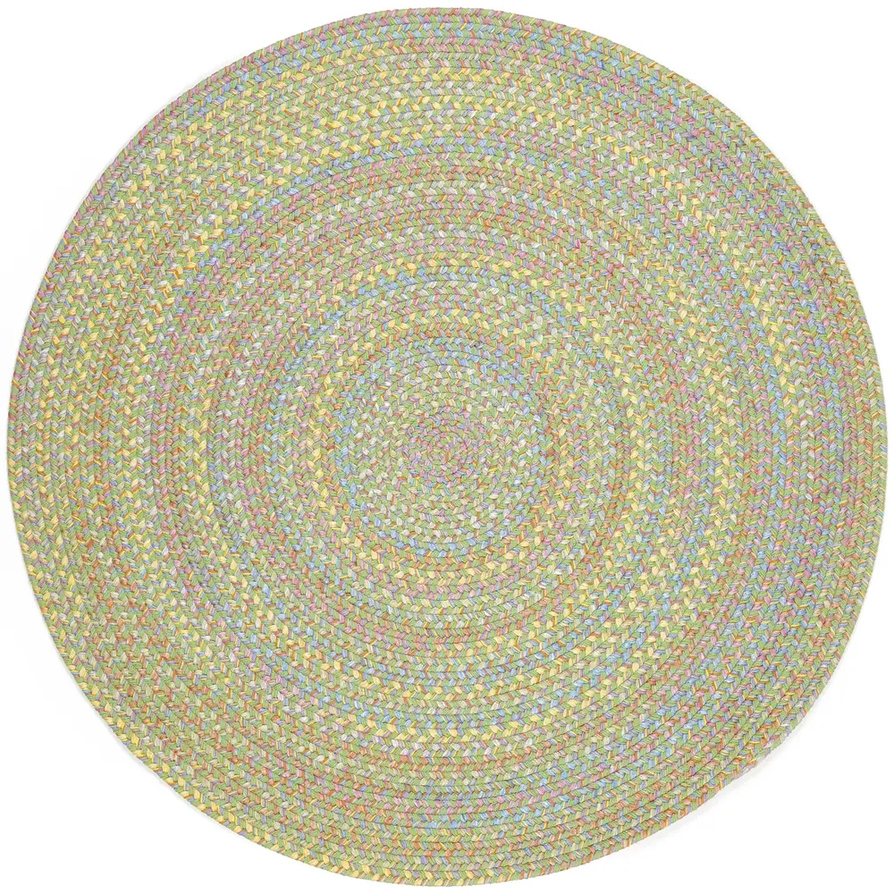 Playtime Braided Area Rugs Lime