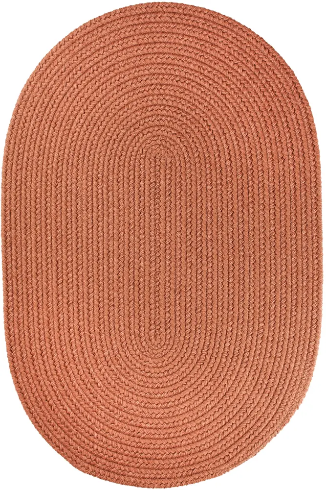 Solid Poly Braided Area Rugs Almond