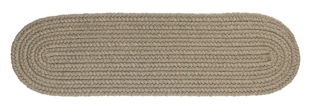 Solid Poly Braided Area Rugs Moss Green