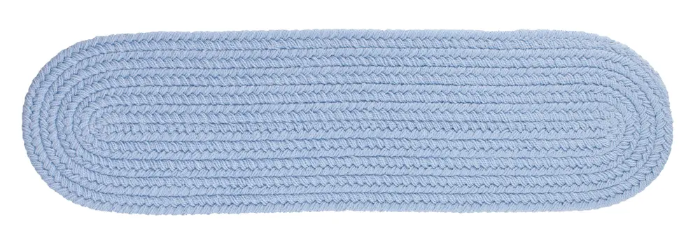 Solid Poly Braided Area Rugs Hydrangea