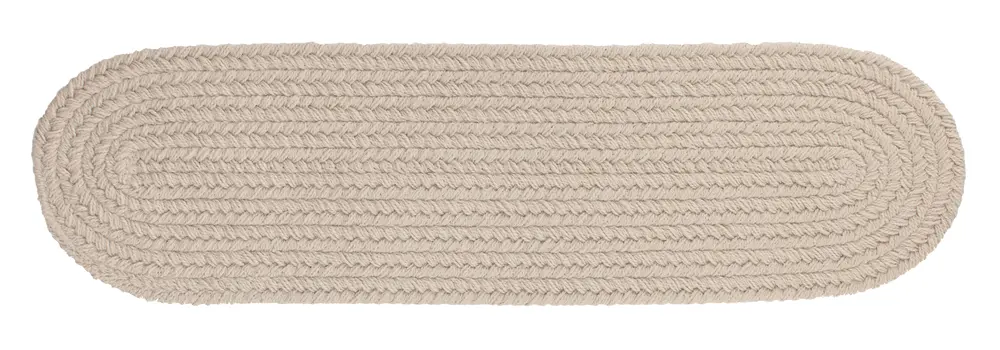Solid Poly Braided Area Rugs Pumice