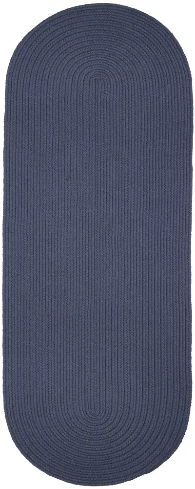 Solid Wool Braided Area Rugs Wheat